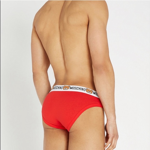 Moschino Other - Authentic NWT moschino bear red brief underwear XS